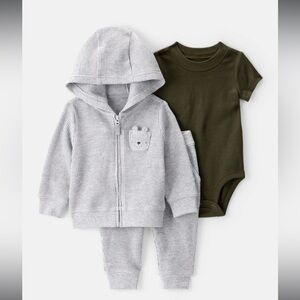 Carters Baby 3-Piece Hoodie Set